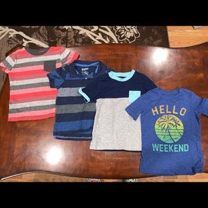 Kids short sleeve shirts